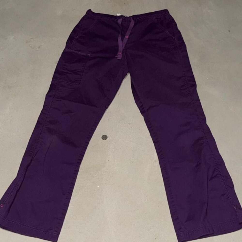 Wink Purple Scrub Pants